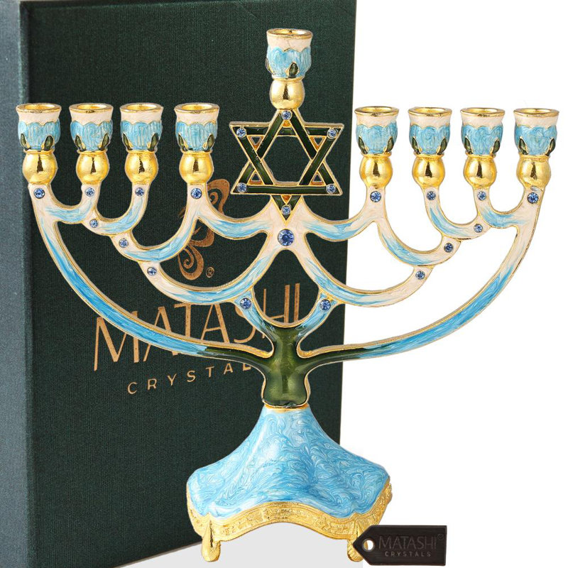 Menora émaillé