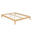 Lit plateforme en bois de bambou massif-1563209008