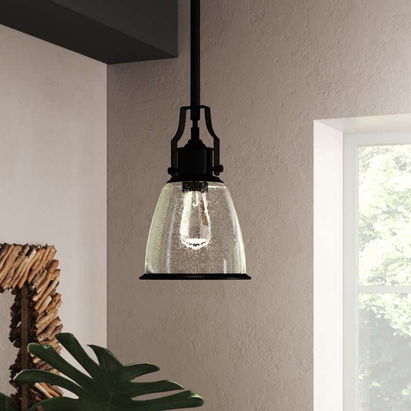 Midhurst 1 - Light Single Pendant, Oil Rubbed Bronze, 14.125" H x 9.5" W x 9.5" D