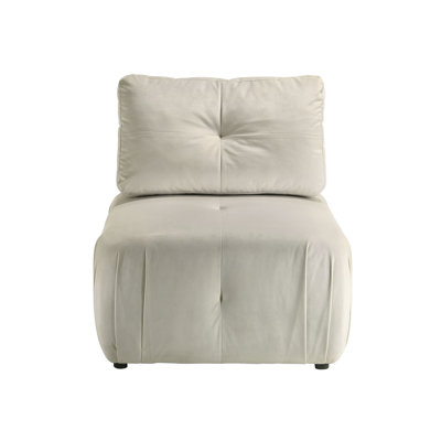  Chaise modulaire en gris marine clair