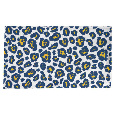 Animal Print Cotton Blend Tablecloth