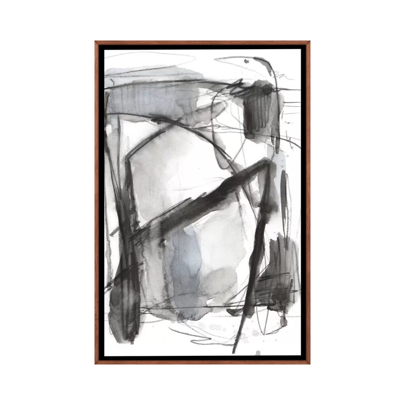 « busyy ii » par éthan harper-reproduction d’art, H 26 po x l 18 po x 1,5 po, Toile avec cadre en bois classique