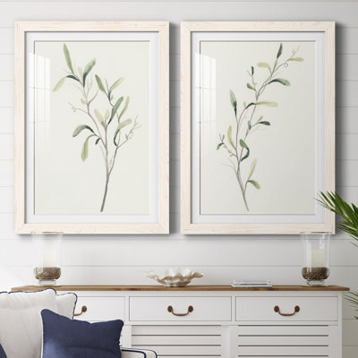 " Spindle Sprig III " 2 - Pieces
