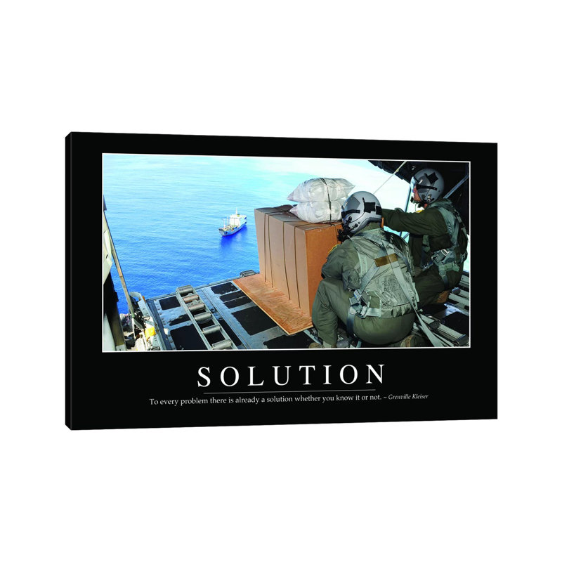 Solution II by Stocktrek Images - Wrapped Canvas Print, 20.32 cm H x 30.48 cm W