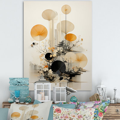 " Asian Art Seashell Sumi X "