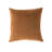 Leather Down Filled Throw Pillow