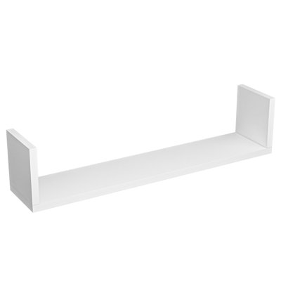 Tablette de rangement décorative en bois massif Kubby 9,2