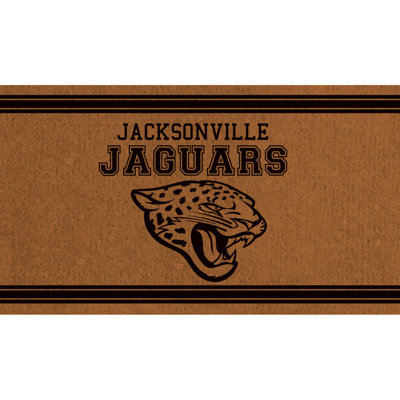 28in. x 16in. NFL Single Color Outdoor Coir Door Mat