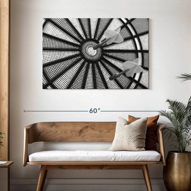 Senne Board Of Darts, 30" H x 45" W