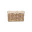 Rattan Lined Storage Basket-329279666