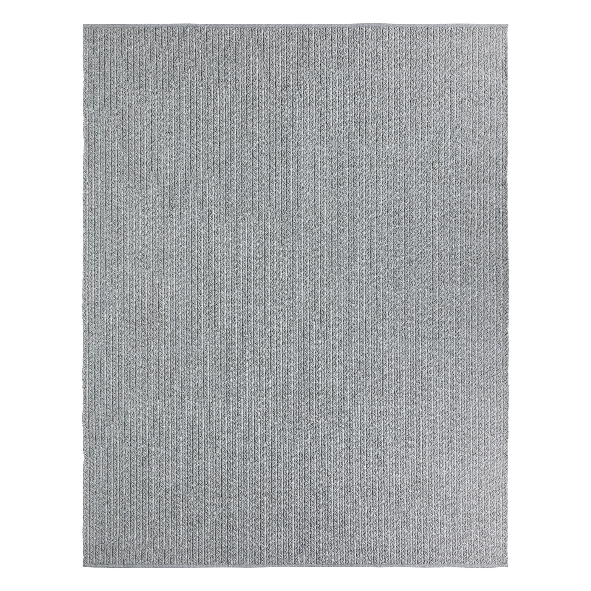 Cullen Handmade Light Gray Indoor/Outdoor Rug, Runner 2'6" x 8'