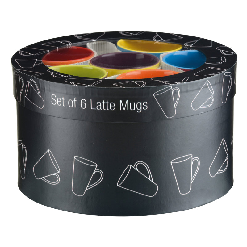 Harlequin Latte Mugs
