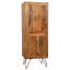Chetram 1 Drawer Rattan SLim Bookshelf