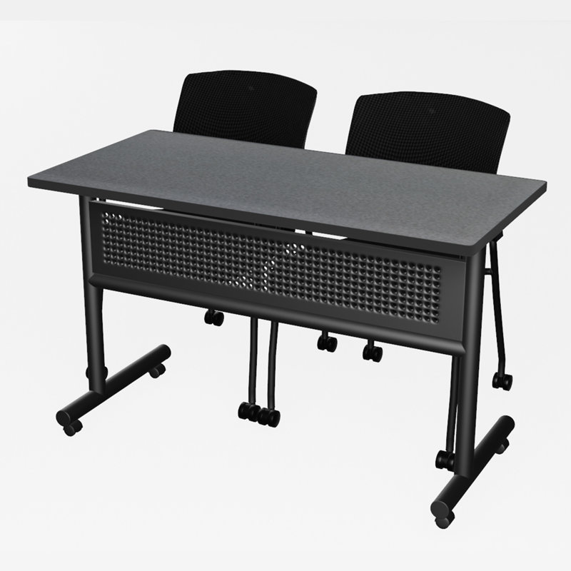 Kobe table de nidification 72 po x 24 po Kobe, Gris, H 29 po x L 48 po x P 24 po