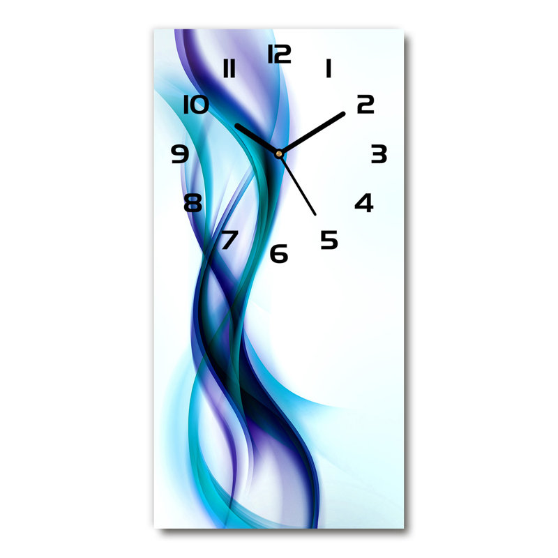 Jamaiah Glass Wall Clock