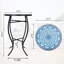 Table d'appoint ronde d'extérieur 14 po Atanya