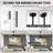 Ivy Bronx 52" Ceiling Fan With Light And Remote Control Indoor Modern Ceiling Fan With Quiet Reversible Etl Motor-431290798-431290793