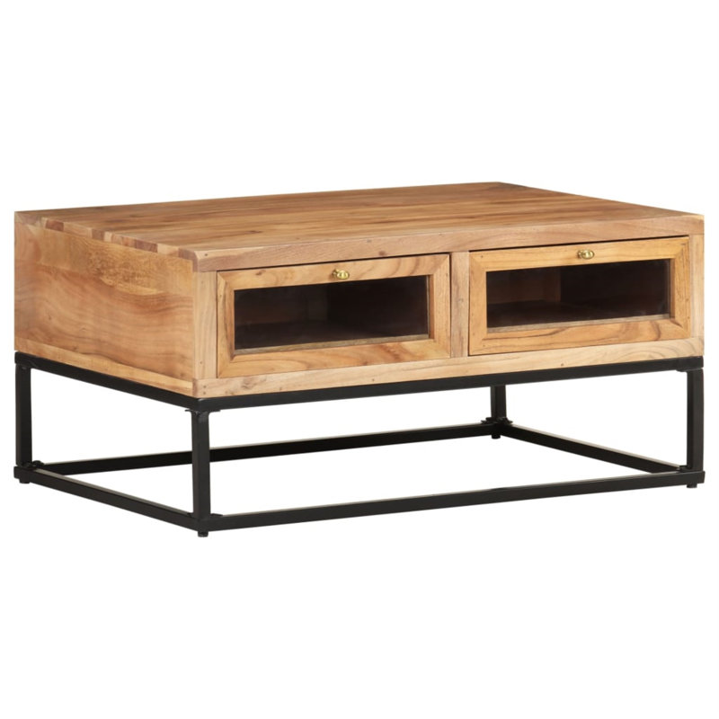 Table basse simple avec rangement Baronne