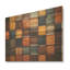 Carreaux colorés couleurs VI - mosaïque bohème sur bois-538825049