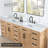 Gavino 84 " W Freestanding Standard 2 Double Vanity Bathroom Vanity With Engineered Stone Top-25652343