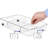 Wide Fridge Organizer on Wheels 2 Pack