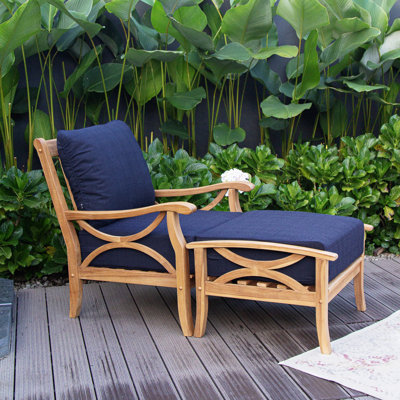 Brunswick 2 - Piece Teak Outdoor Seating Group With Cushions