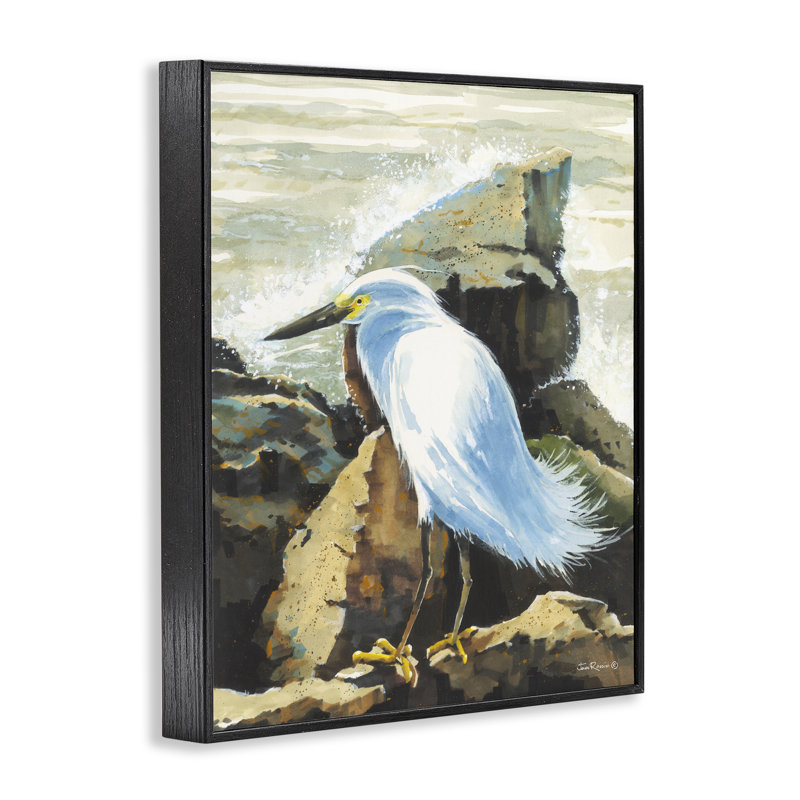 Giclée encadrée, par John Rossini, H 14 po x l 11 po, Giclée encadrée noir minuit