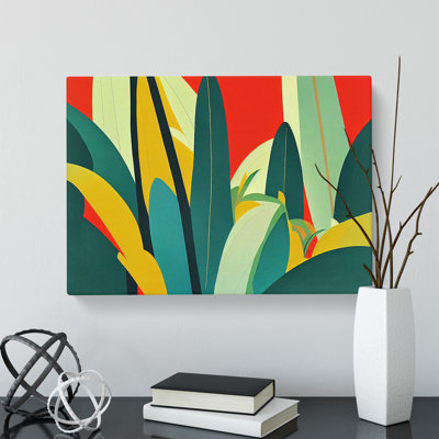 Deco Jungle Vol.2 - Wrapped Canvas Print