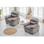 Ensemble de 2 chaises en similicuir Pingry-702271444