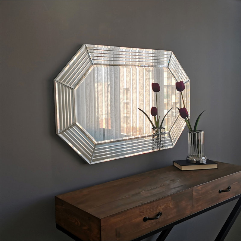 Vienna Engineered Wood Flat Wall Mirror