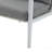 Silver Aluminum Lounge Chair With Sleek Rope Accents And Comfortable Cushions, Perfect For Modern Outdoor And Indoor Spaces, Chair-331204512