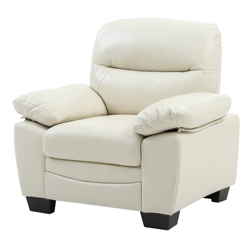 Chaise Marta Glory Furniture, Blanc cassé