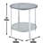 Coblitz Glass Top End Table