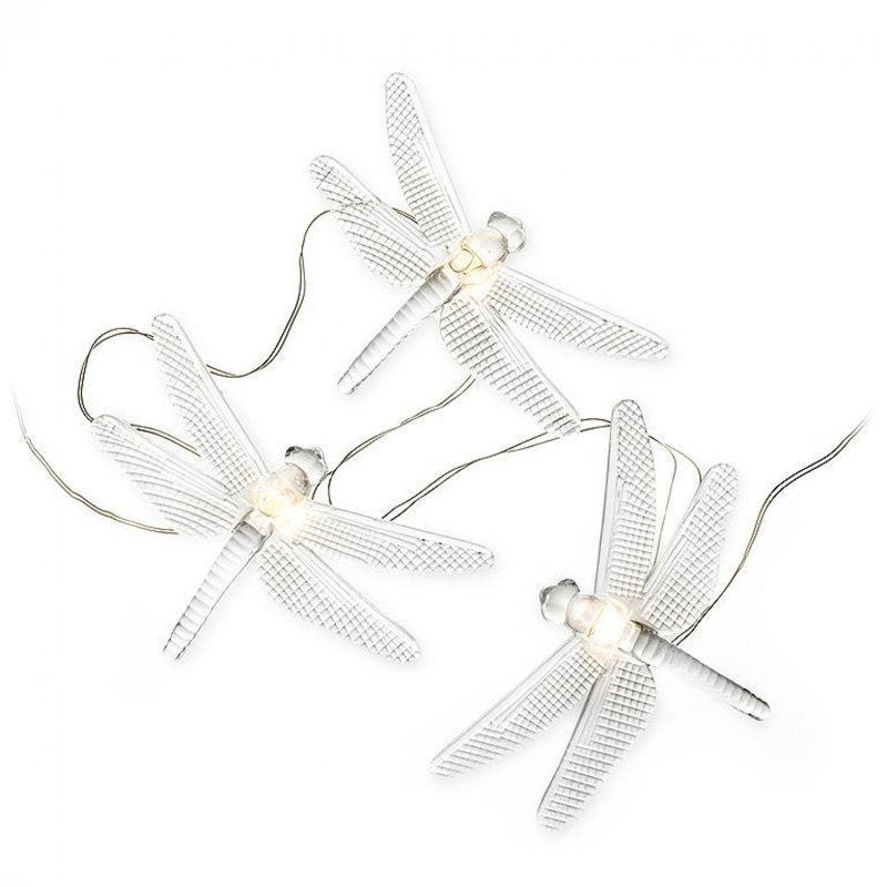 Indoor 10 - Bulb 100'' Battery Powered LED Novelty String Light