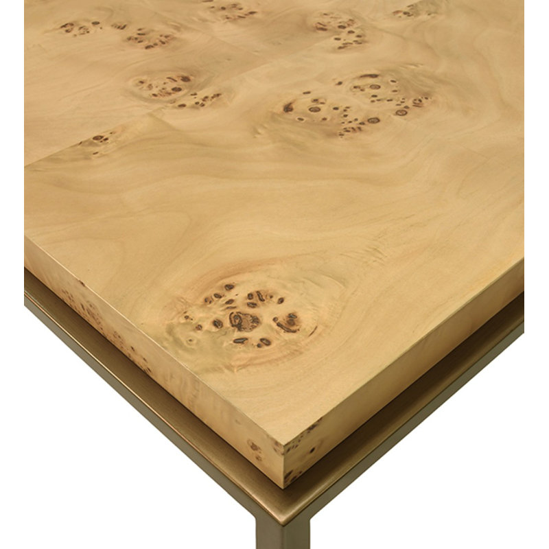 Hardwick Solid Wood Coffee Table, Light Brown