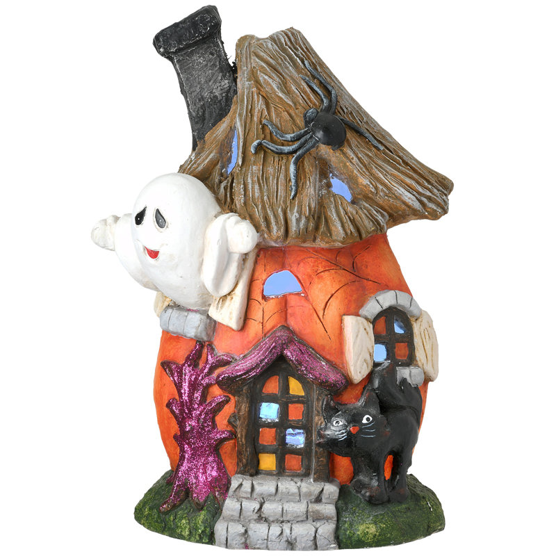 Pumpkin Haunted House with LED Light