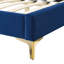 Amber Performance Velvet Queen Platform Bed In White-1711549840-1711549855
