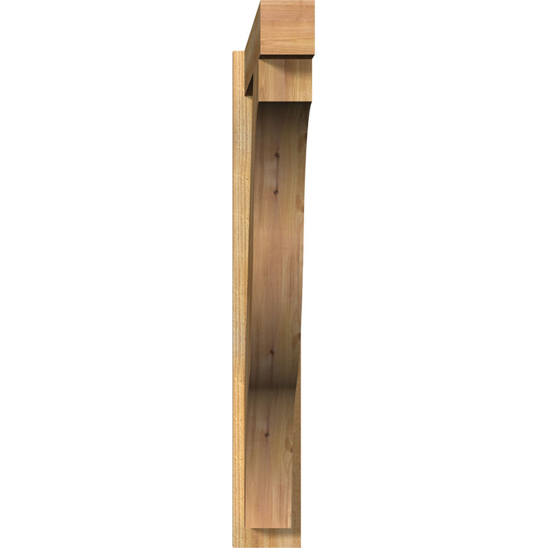 Jeu de blocs Funston, Cèdre rouge de l'Ouest de 6 po (sciage brut), P 44 po x H 44 po
