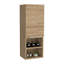 Armoire à pharmacie polyvalente avec tablettes ouvertes et intérieures pour un rangement organisé et un accès facile.-106732248