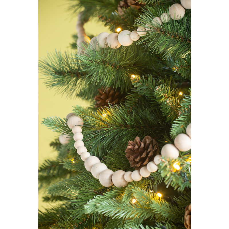 Fausse guirlande, Blanc, 78.7"