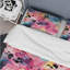 Ensemble de housse de couette aquarelle excentricité rose et bleu-2009324895