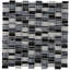 Clio 1 in. x 1 in. Polished Stone Tile-36950528