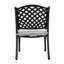 Chaise d'extérieur avec coussin