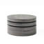 Table ovale pivotante contemporaine pour salon, fini noir mat, couleur café, structure robuste et option de rangement ouvert