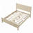 Wood Bed Frame with Headboard-1442972898-1442972925