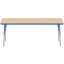 Table d'activité rectangulaire à hauteur réglable en forme de T-66420723-99069333-99069334