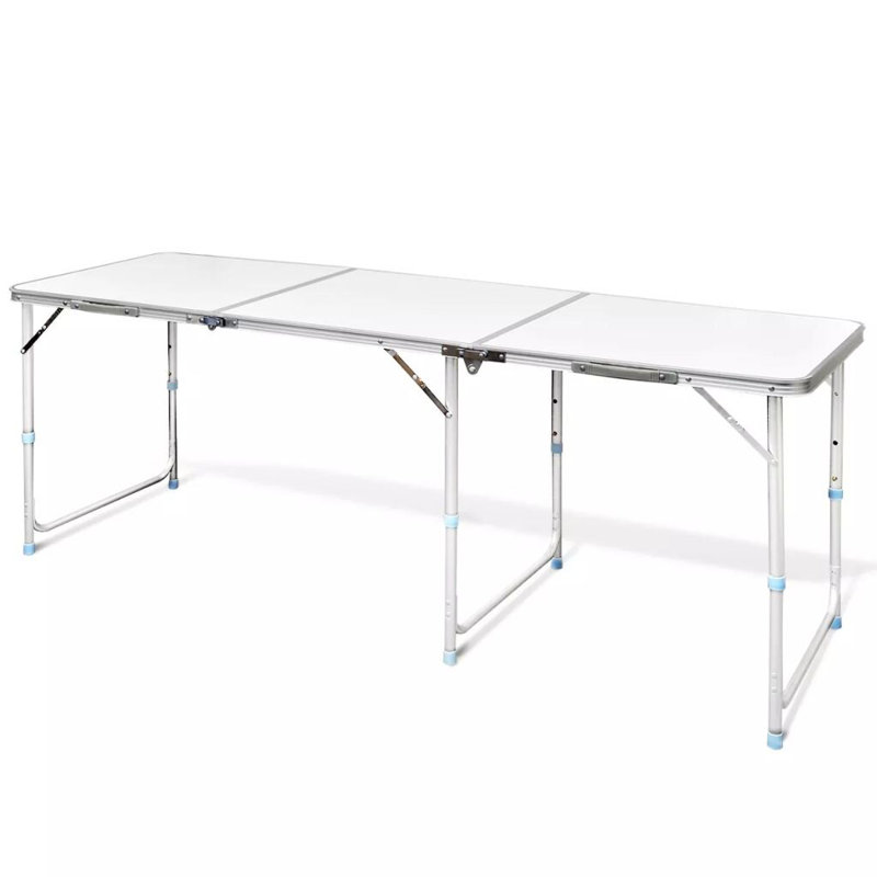 Daggett Foldable Manufactured Wood Camping Table, 27" H x 27.8" L x 23.6" W