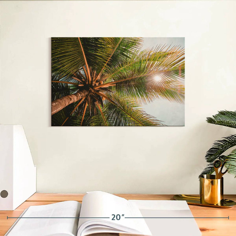 Harnek Canopy Palm Tree, 8" H x 12" W