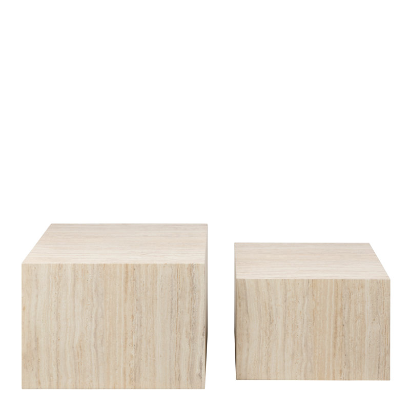 Yedinak 2 - Piece Living Room Table Set, Light Oak