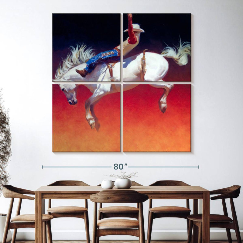 Mehar Rodeo Fireworks, H 74 po x l 74 po